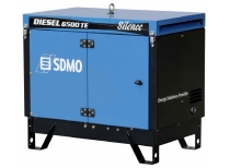 Дизельный генератор SDMO DIESEL 6500 TE AVR SILENCE с АВР